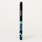  Aqua Damask met Heart Personalized Hoesje (Achterkant / rechts)