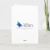 Aqua de girlie de carte d'anniversaire de nièce de (Dos)