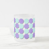 Aqua de Mug Froid et Pois Bleus (Devant gauche)