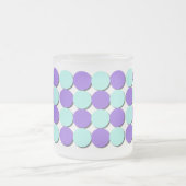Aqua de Mug Froid et Pois Bleus (Centre)