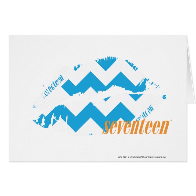 Aqua de zigzag (Devant horizontal)