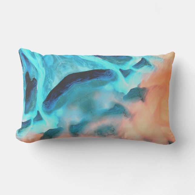 Aqua Design Pillow Kussen (Voorkant)