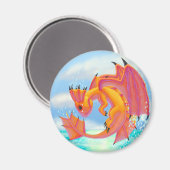 Aqua Dragon Magneet (Voorkant / Achterkant)