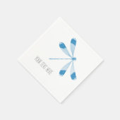 Aqua Dragonfly Servetten (Hoek)