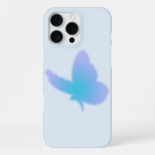 Aqua Dream Butterfly iPhone 16 Pro Max Hoesje