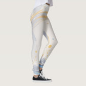 Aqua Dreams Duik in de beste Waterverf Leggings (Rechts)