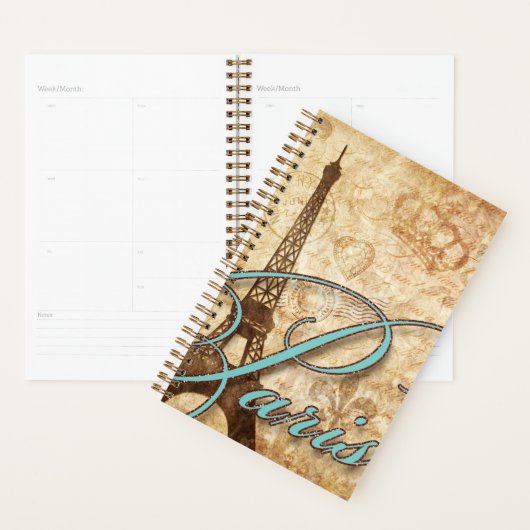 Aqua Eiffel Tower Paris, Frans landschap Planner (Display)