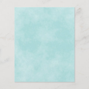 Aqua en marbre ou papier brouillard Turquoise