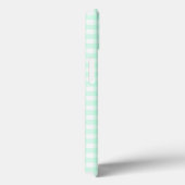 Aqua En vichy Check iPad Mini coque (Verso / Droite)