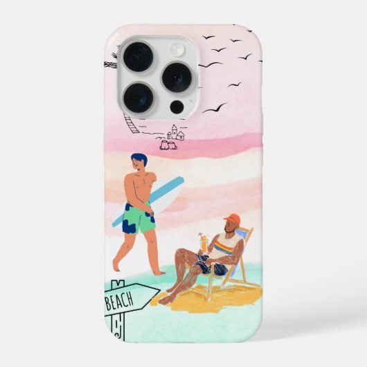 Aqua Escape Phone Cover (Verso)