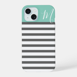 Aqua et Charcoal Préparatoire Monogramme Personnal