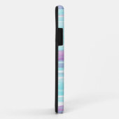 Aqua et Purple Aquarelle iPhone 5/5s Coque (Dos/Droite)