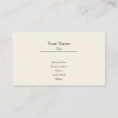 Aqua Fade votre prochain Carte de visite de rendez (Dos)