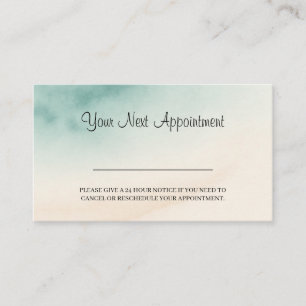 Aqua Fade votre prochain Carte de visite de rendez