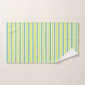 Aqua feuille en érable, ensemble de serviettes de  (Serviette à main)