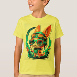 Aqua Foxy Vibes T-shirt