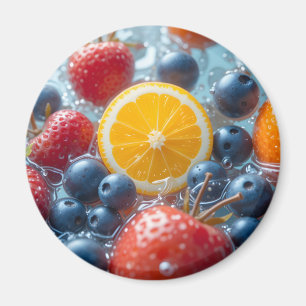 Aqua Fruit Medley Magneet