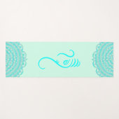 Aqua Ganesha en Mandalas Yogamat (Voorkant (horizontaal))