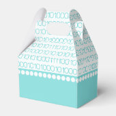 Aqua Geek Chic Code binaire Ballotins (Arrière)