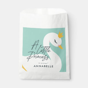 Aqua girly-elegant fotofeestje bedankzakje