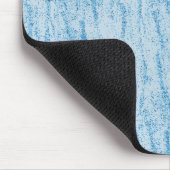 Aqua Glitter Abstract Muismat (Hoek)