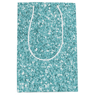 Aqua Glitz Glitter       Medium Cadeauzakje