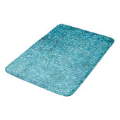 Aqua Glitz Glitter Sparkle Badmat (Gekanteld)