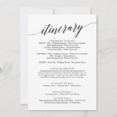 Aqua Gold Beach Barbados Welcome & Itinerary (Achterkant)