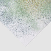 Aqua Gold Blue Dream Tissuepapier (Detail)