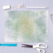 Aqua Gold Blue Dream Tissuepapier (Craft)