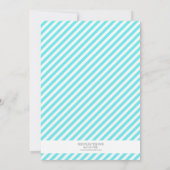 Aqua|Gold Tropical Retirement Party Invitations (Dos)