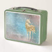 Aqua Gold Unicorn Sparkle (Voorkant)