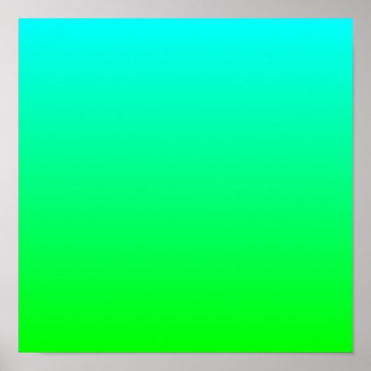 Aqua Gradiënt Print (Voorkant)