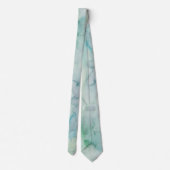 Aqua Green Cravate d'aquarelle pour Mariages (Dos)