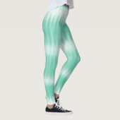 Aqua Green Tie Dye Leggings (Rechts)