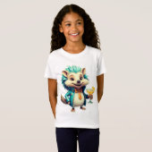 Aqua Hedgehog T-shirt (Voorkant volledig)