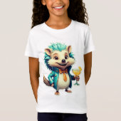 Aqua Hedgehog T-shirt (Voorkant)