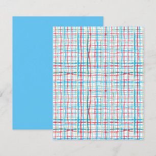 Aqua jaune rouge torsadée papier à rebut