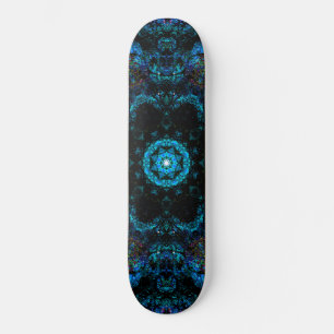 Aqua Kaleidoscope-effect Skateboard