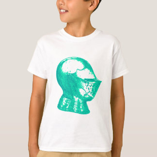 Aqua Knight Armor Medieval Helmet Knachten T-shirt