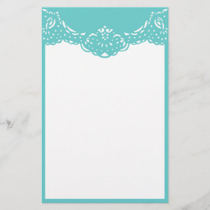 Aqua Lacy Briefpapier