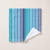 Aqua, Lavande et Bleu (Gant de toilette)