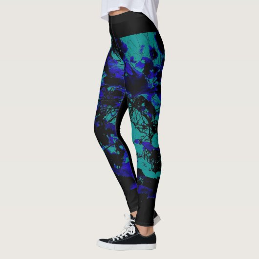 Aqua Leggings (Gauche)
