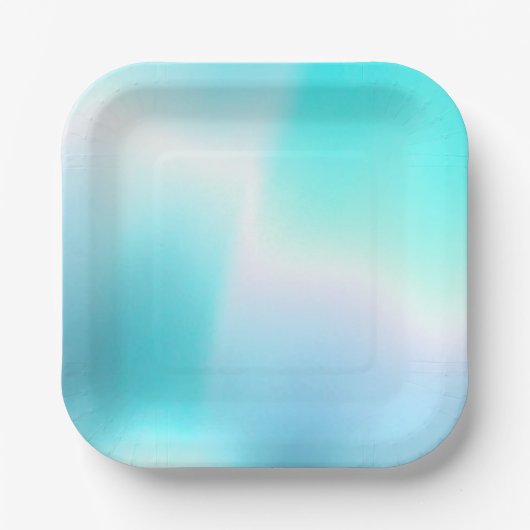 Aqua Lights Papieren Bord (Voorkant)