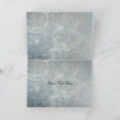 aqua mariage d'hiver Merci (Intérieur)