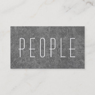 Aqua MENSELIJK MIDDELEN CONSULTANT Eenvoudige stij Visitekaartje