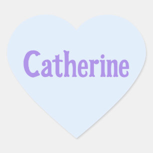 Aqua Mint Autocollants Catherine Heart