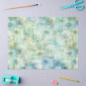 Aqua Mint Goud Marmer Abstract Tissuepapier (Craft)