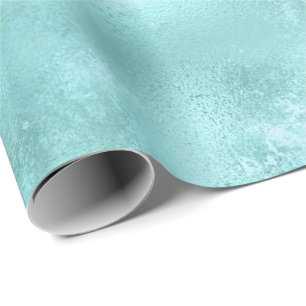  Aqua Mint Wrapping Paper Cadeaupapier