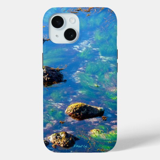 Aqua Monet - Een MisterP-Hoesje Case-Mate iPhone Case (Achterkant)